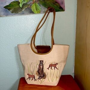 Beautiful linen tote bag MARLO